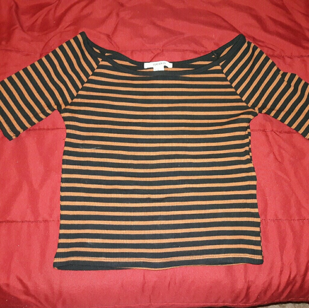 Stripp crop top